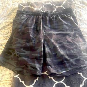 Fort Isle Camo Swim Trunks